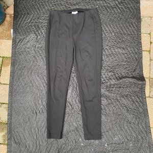 J. Jill Pull On Ponte Legging Skinny Black